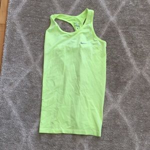 Nike yellow tank